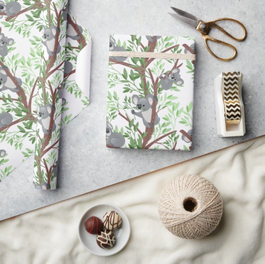 Papier Cadeau Bébé Koala Ours (Artisanat)