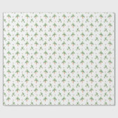 Papier Cadeau Bébé lapin de carotte (Plat)