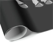 Papier Cadeau Bébé mignon âne | Cadeaux d'amoureux d'animaux mig (Coin rond)