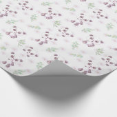 Papier Cadeau Bébé mignon Panda Fleurs Baby shower Ballons (Coin)