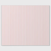 Papier Cadeau Bébé Papier à envelopper rose et blanc (Plat)