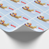 Papier Cadeau Bébé Pilote (Coin)