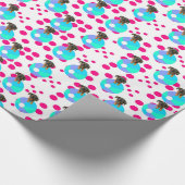 PAPIER CADEAU BÉBÉ - POUPÉE (Coin)