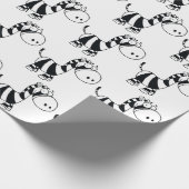 Papier Cadeau - Bébé Zèbre (Coin)