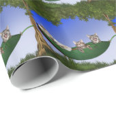 Papier Cadeau Bébés de Kitty (Coin rond)