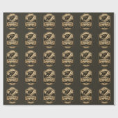 Papier Cadeau Bécasse (Plat)