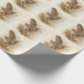 Papier Cadeau Bécasse (Coin)
