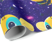 Papier Cadeau Bee Cute Charming Thème Inspiré (Coin rond)