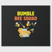 Papier Cadeau Beekeeper Art Bumble Bee Squad 2 (Plat)