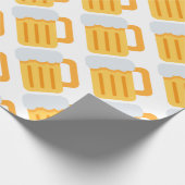 Papier Cadeau Beer time emoji (Coin)