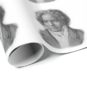 Papier Cadeau Beethoven (Coin rond)