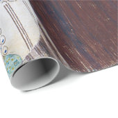 Papier Cadeau Beethoven Frieze (détail), Gustav Klimt (Coin rond)