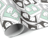 Papier Cadeau Beetlejus | Chibi Lydia Ghost Photography (Coin rond)