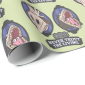 Papier Cadeau Beetlejus | Maitlands "Ne jamais faire confiance a (Coin rond)