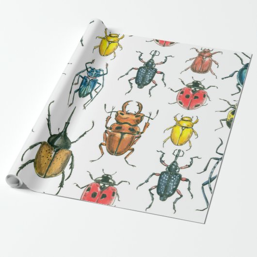 Papier Cadeau Beetles (Déroulé)
