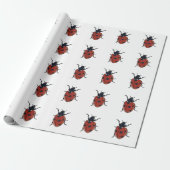 Papier Cadeau Beetles Insectes Ladybug Beetles (Déroulé)