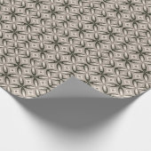 Papier Cadeau Beige and Brown Retro circular shapes (Coin)