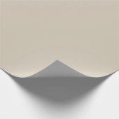Papier Cadeau Beige Beige Chaleureuse Subtile Solide (Coin)