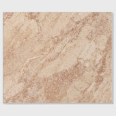 Papier Cadeau Beige Rose crème Parties scintillant or  marbre pi (Plat)