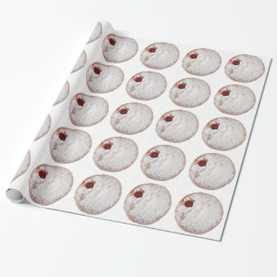 Papier Cadeau Beignet de gelée