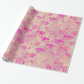 Papier Cadeau Bel œil d'Horus violet (Déroulé)