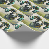 Papier Cadeau Bélier peint (Coin)