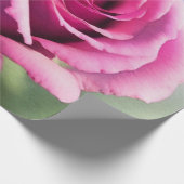 Papier Cadeau Belle aquarelle rose rose collection moderne (Coin)
