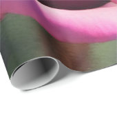 Papier Cadeau Belle aquarelle rose rose collection moderne (Coin rond)