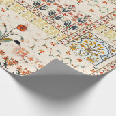 Papier Cadeau Belle boughole florale sans parfum ethnique (Coin)