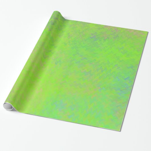 Papier Cadeau Belle Chaux d'Artsy Green en papier marbré (Déroulé)