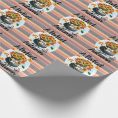 Papier Cadeau Belle collection d'automne moderne Thanksgiving (Coin)