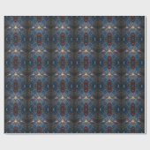 Papier Cadeau Belle conception fractale (Plat)