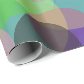 Papier Cadeau Belle couleur Abstraite (Coin rond)