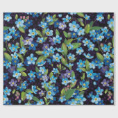 Papier Cadeau Belle élégance oubliez moi pas sans couture motif (Plat)