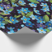 Papier Cadeau Belle élégance oubliez moi pas sans couture motif (Coin)