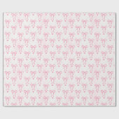 Papier Cadeau Belle et simple conception rose (Plat)