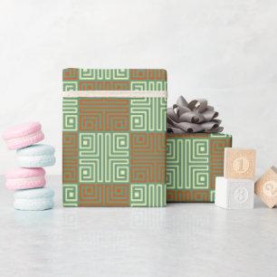 Papier Cadeau Belle Fête des mariées d'amour Monogram Premium