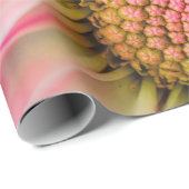 Papier Cadeau Belle Fleur rose Gros plan Photo (Coin rond)