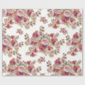 Papier Cadeau Belle florale (Plat)