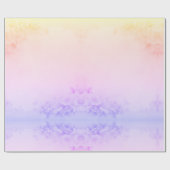 Papier Cadeau Belle florale (Plat)