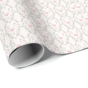 Papier Cadeau Belle florale