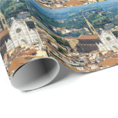 Papier Cadeau Belle Florence (Coin rond)