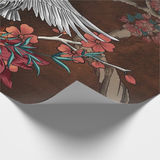 Papier Cadeau Belle grue (Coin)