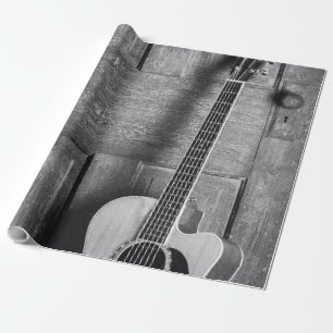 Papier Cadeau Belle guitare
