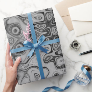 Papier Cadeau  Belle Impression d'art de couleur de texture gris
