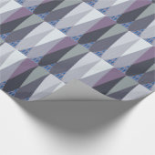 Papier Cadeau Belle impression Extraordinaire Chevron Design Art (Coin)