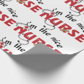 Papier Cadeau Belle infirmière (Coin)