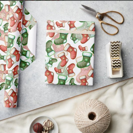 Papier Cadeau Belle réserve de Noël