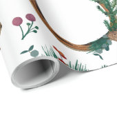 Papier Cadeau Belle saison de Noël Confort (Coin rond)