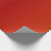 Papier Cadeau Belle Satin Rouge Profond Simple (Coin)